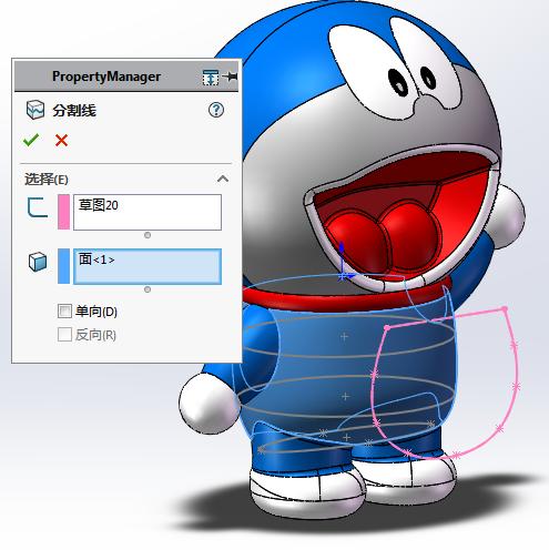 哆啦a梦3d建模教程solidworks,3d建模制作哆啦a梦地图