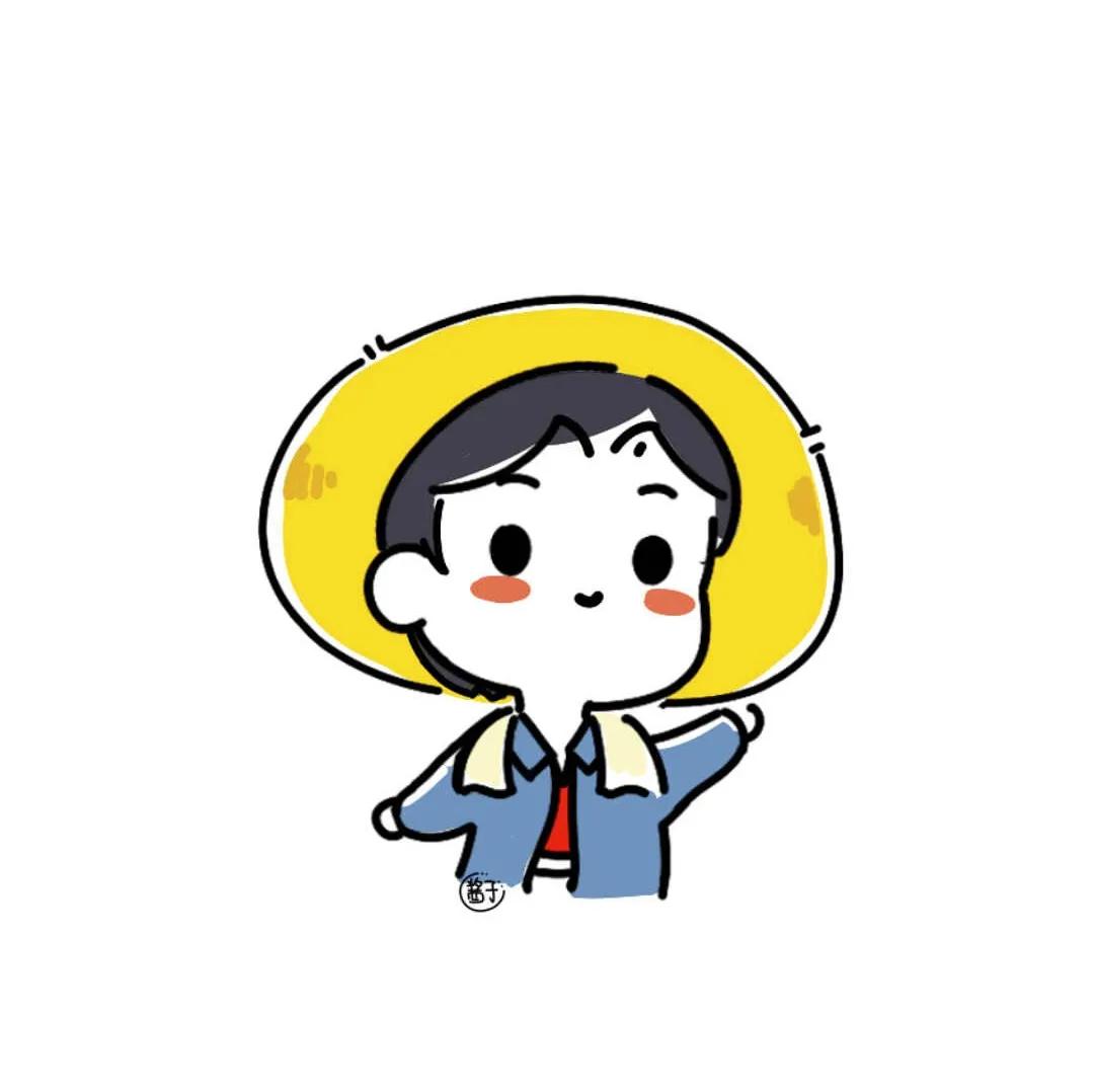 简笔画情头双人一张图片,简笔画情头视频