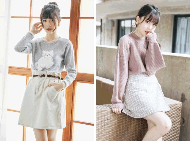 日系春秋毛衣外套,日系个性毛衣外套