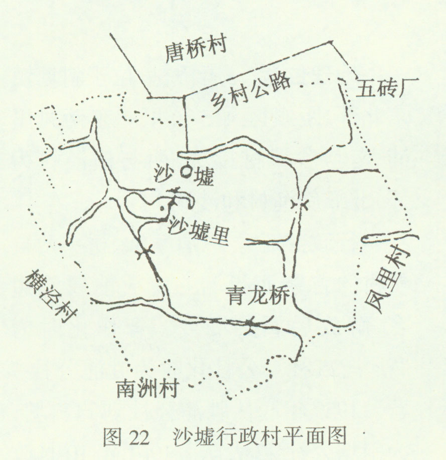 斜塘老街简介,斜塘村落