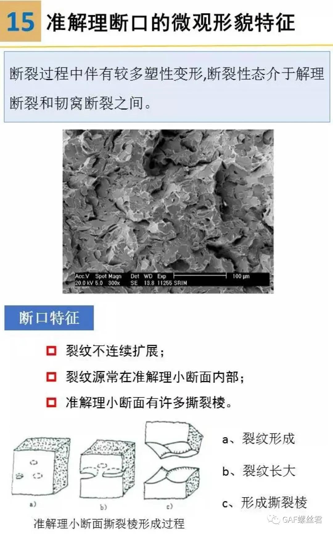 裂纹分析步骤,裂纹与断口分析