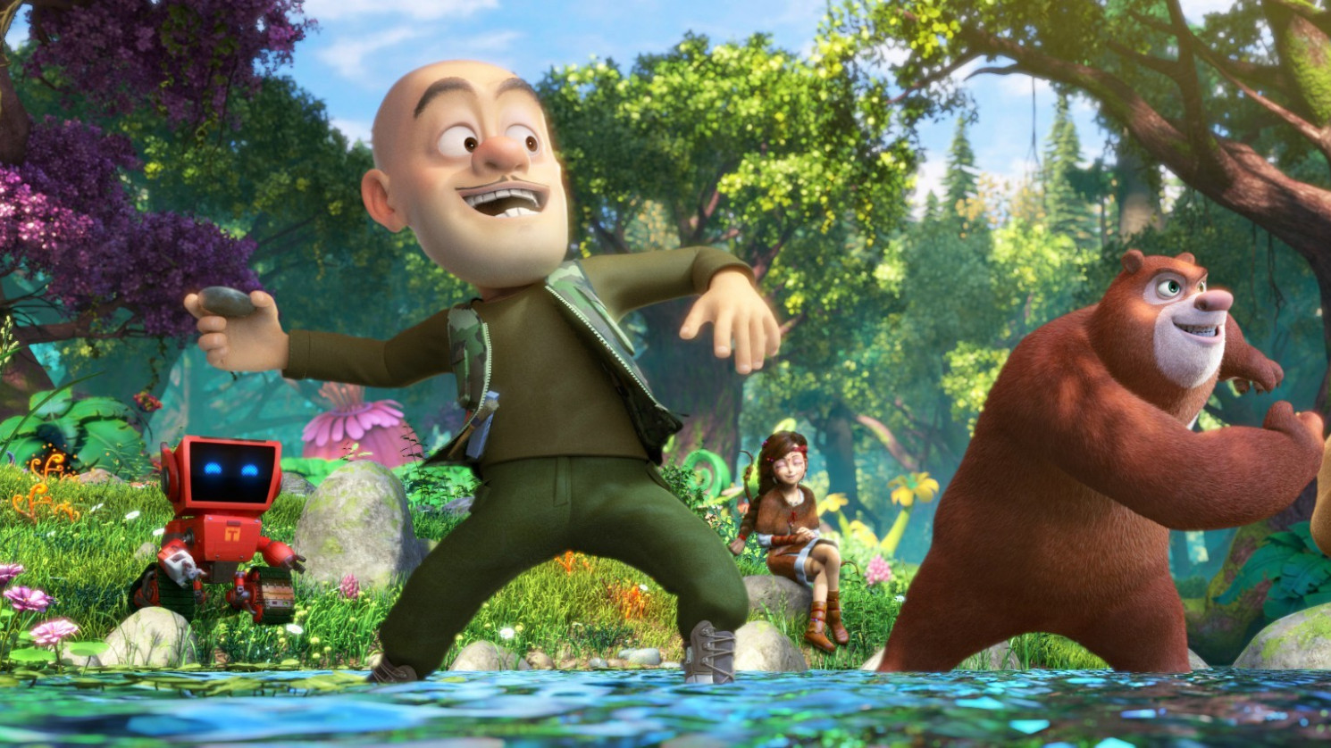 儿童动画熊出没有多好看,熊出没的动画片最吸引我的片段