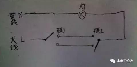 一灯三控开关3种接线图解,双控一灯三控怎么接线图