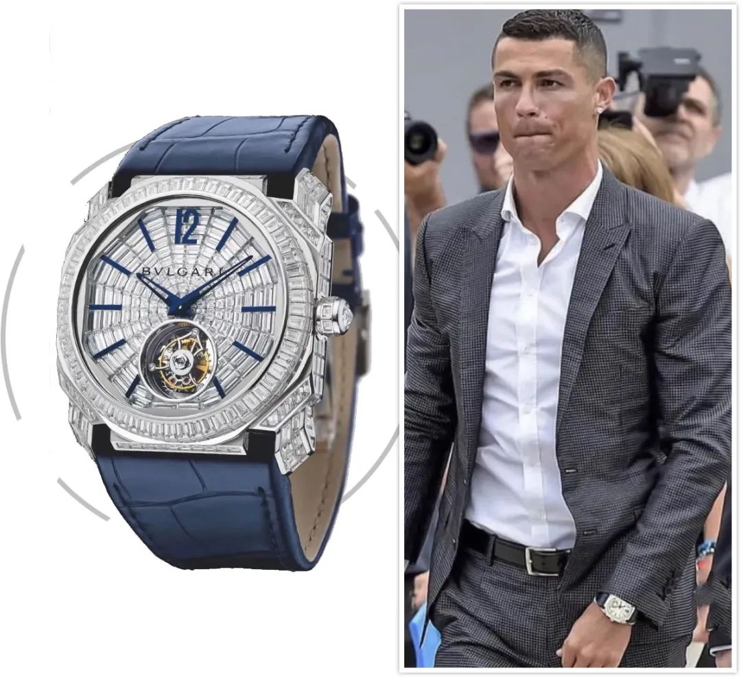 c罗定制的表,c罗日常搭配手表