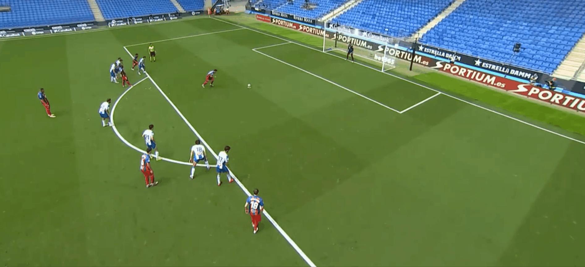 西班牙保级队三轮狂七分,西班牙人2连败无缘前十