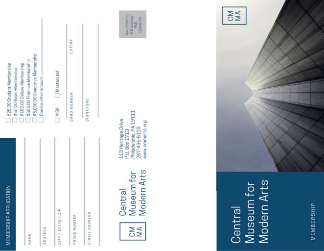 三折页设计案例展示极简风格,三折页设计软件
