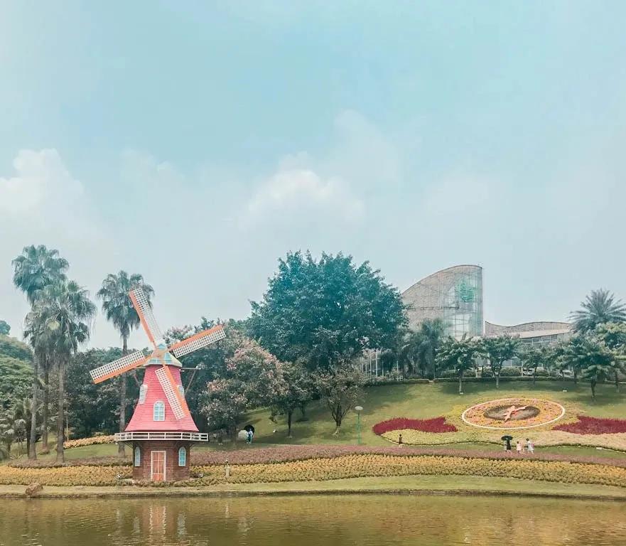 广州花都公园景点地图 (花都旅游景点分布图高清版)