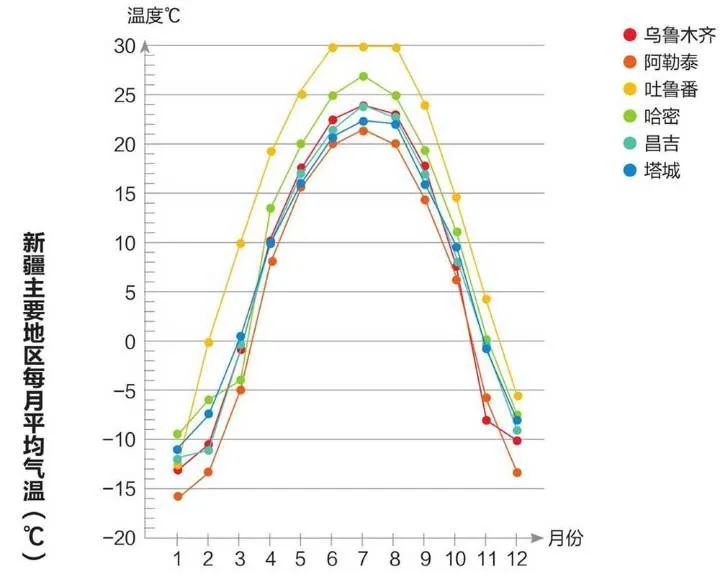 新疆南北疆6月穿什么衣服,新疆南北干货