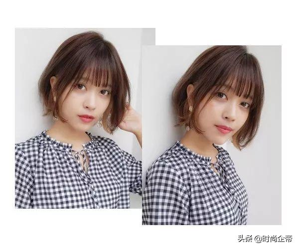 自己剪八字刘海教程学生简单,如何剪法式刘海教程学生