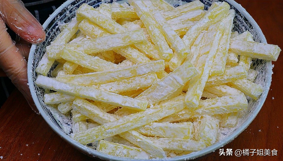 超大薯条的做法好简单立马收藏,薯条的做法教程超简单