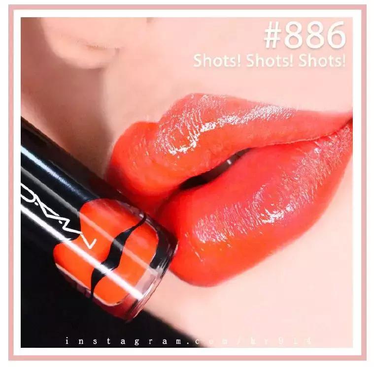 mac出过粉色头唇釉吗,mac新出了916色号吗