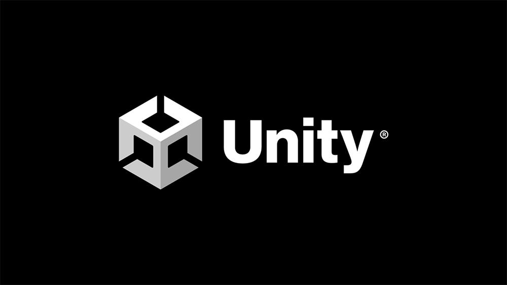 unity的logo,3d统一发光字logo