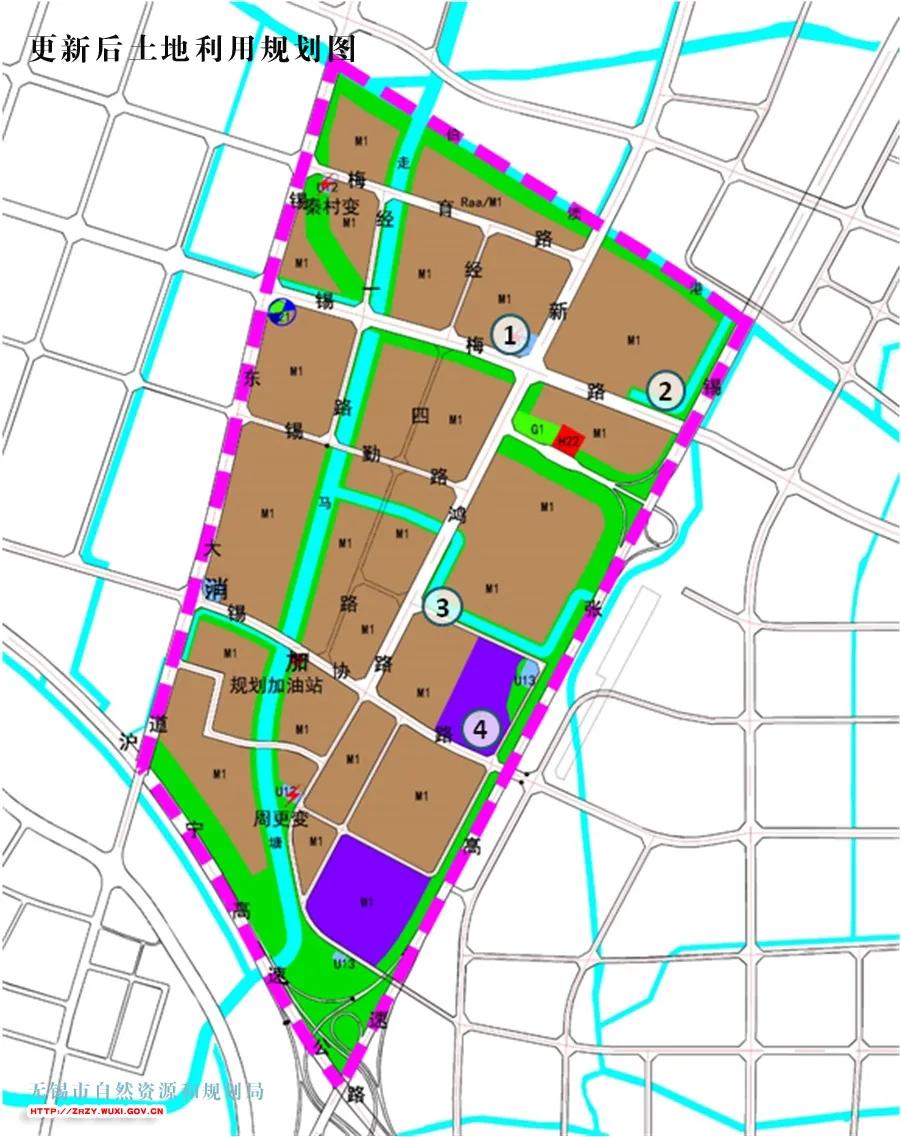 无锡市中心最新地块规划,无锡西北片区规划