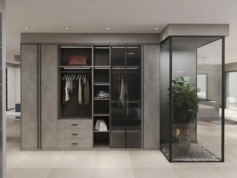 史丹利白衣柜效果图,史丹利整体衣柜报价