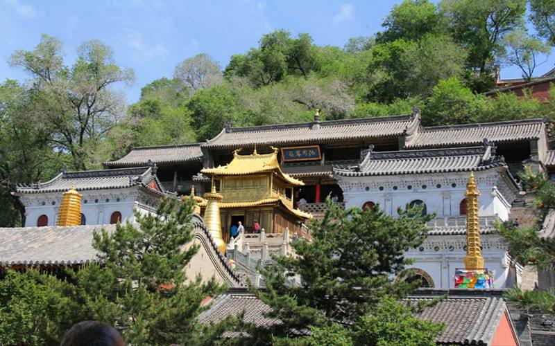 十大名胜古迹山西五台山,山西五台山风景秀丽建筑精巧