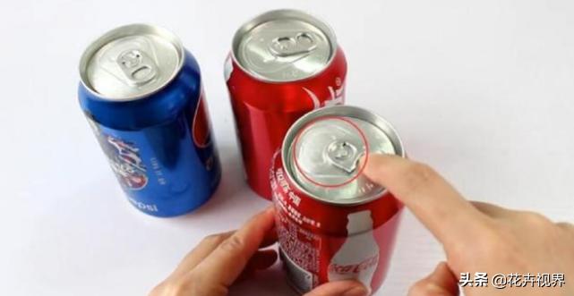 易拉罐可乐拉环断了怎么办,花生牛奶易拉罐拉环断了怎么开