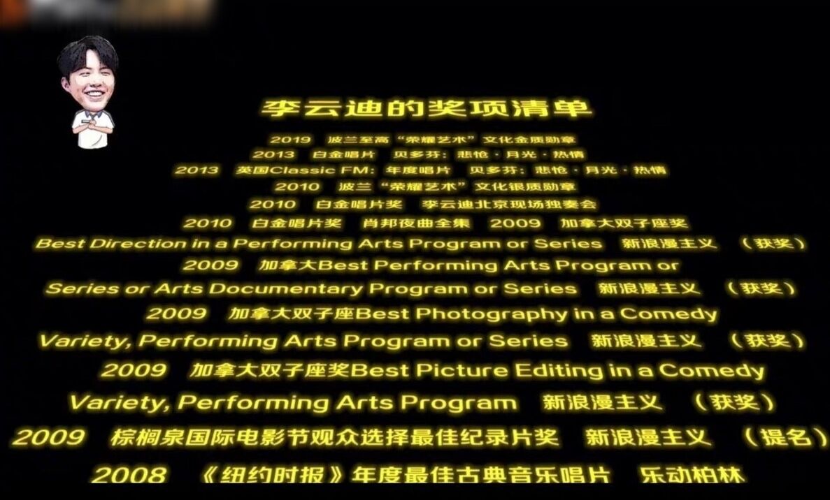 李云迪肖邦夺奖获第一名,李云迪肖邦冠军视频