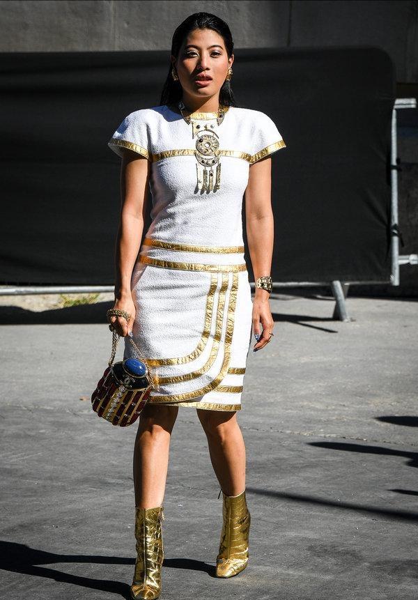 古力娜扎与泰国公主对比,古力娜扎撞衫泰国明星