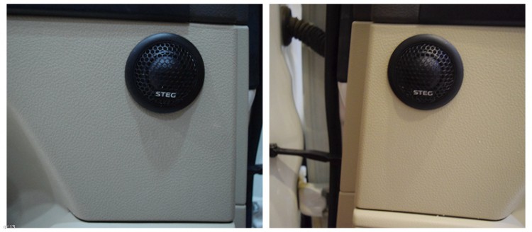 丰田酷路泽汽车音响改装丹拿音响，好听的音响听不腻！昆明发烧友