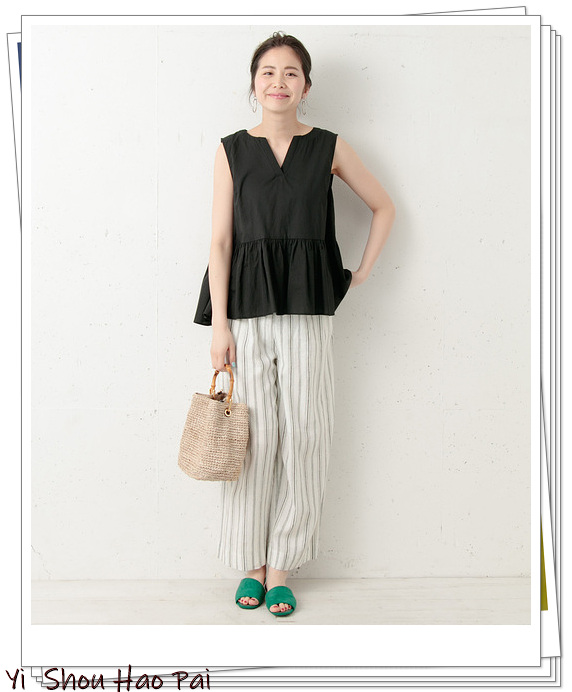 日系亚麻裤,亚麻裤搭配什么上衣好看