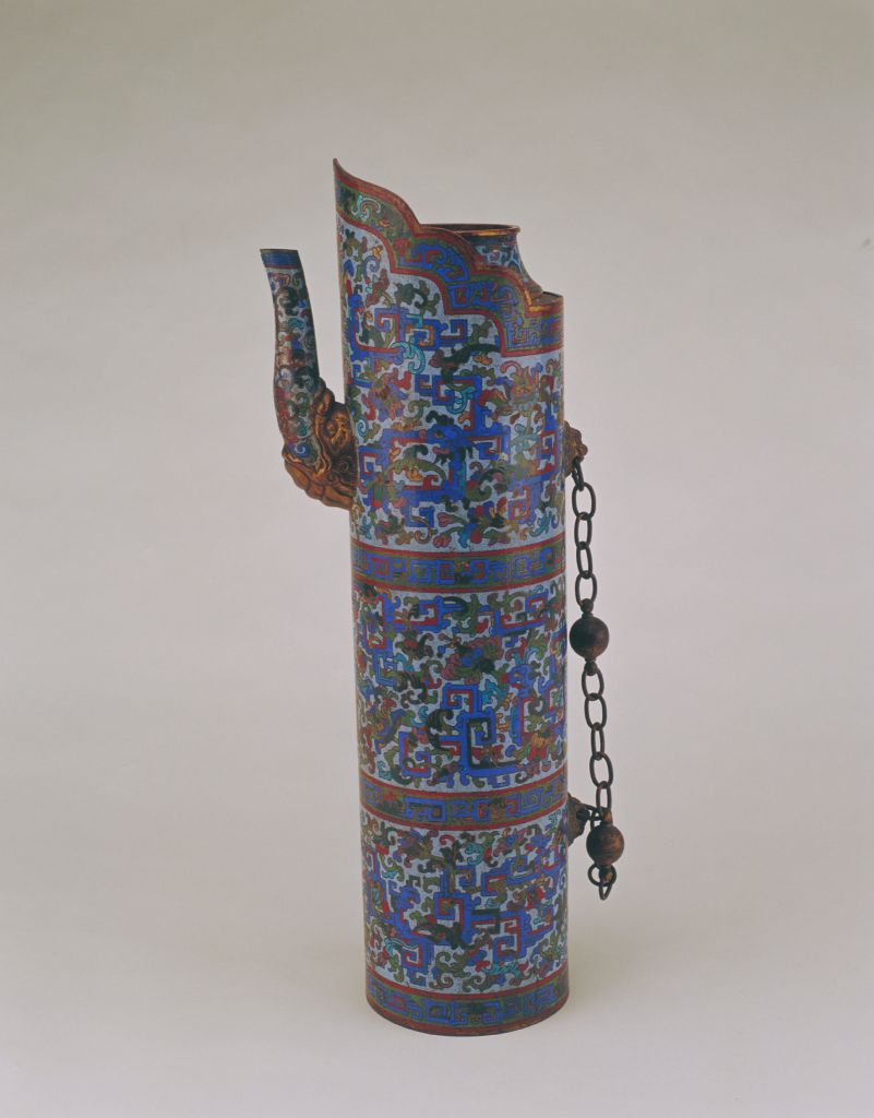 景泰蓝收藏珐琅彩,如何区别珐琅彩和景泰蓝