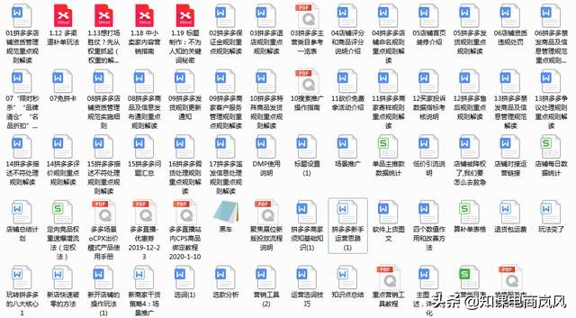 拼多多运营基础知识大全集,拼多多运营基础知识在哪