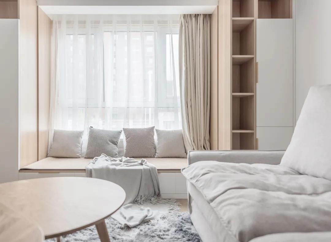 中式风格的精装房改轻奢,精装房微改极简原木风