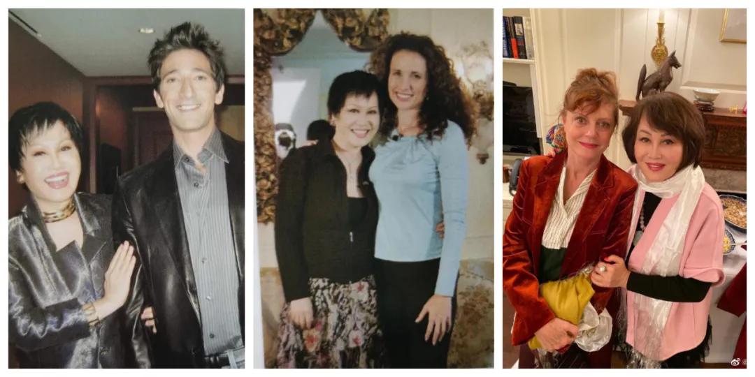 羽西年轻时的照片,十年前羽西