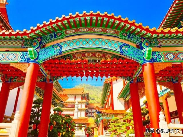 珠海的凤凰山风景区,珠海凤凰山普陀寺入口登山路线图