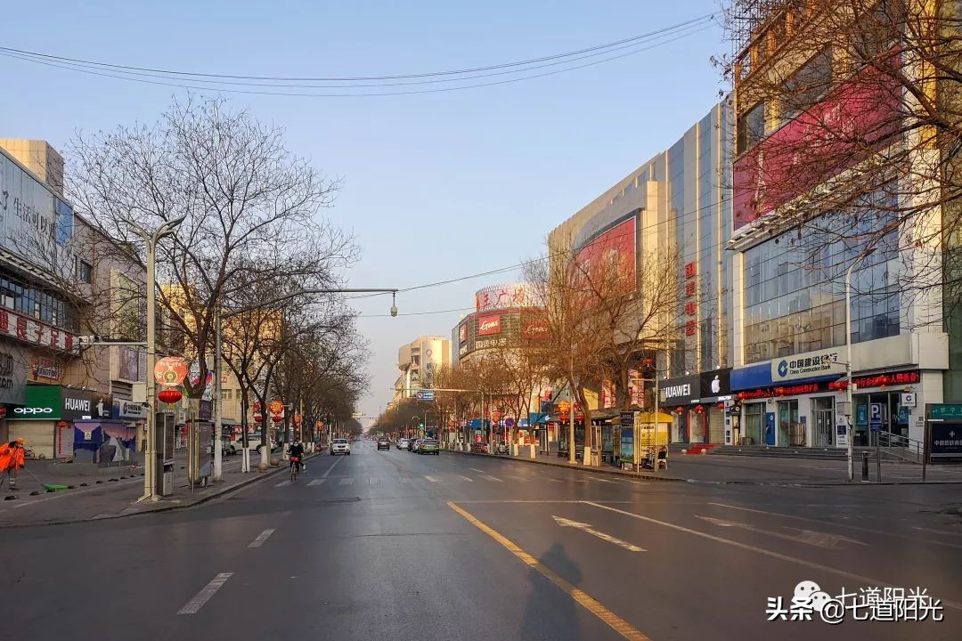 实拍银川的街景,银川市实景