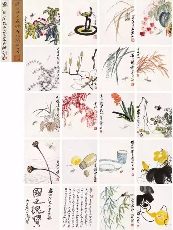 齐白石经典画作,齐白石最经典的肖像