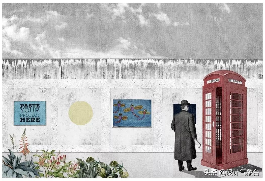 拼贴风效果图技巧,psd景观拼贴效果图教程