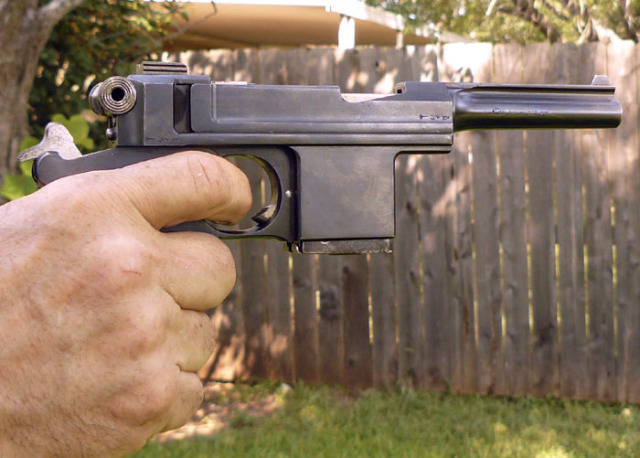 伯格曼3a手枪,伯格曼1型自动手枪