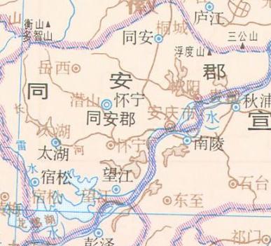 因太湖而得名的城市,太湖县为什么叫太湖