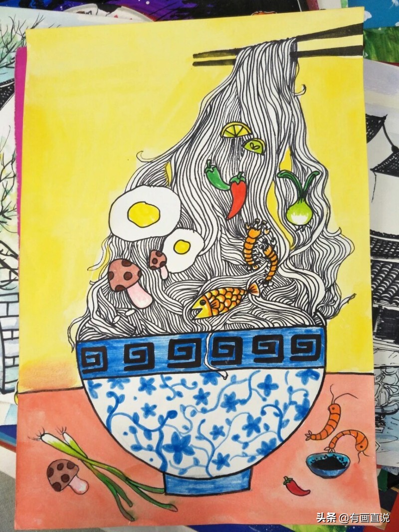 儿童创意画9-12岁,儿童创意画7-8岁创意画入门教程