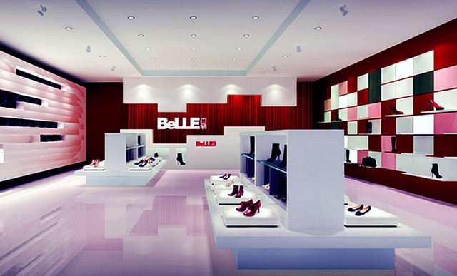 百丽女鞋百变,百丽女鞋专卖店春秋尖头鞋