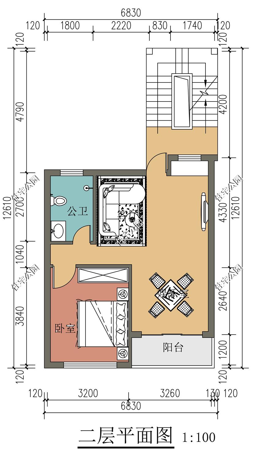 60平方别墅设计图及效果图,100平米小户型设计实景照