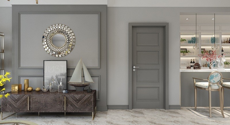 环保免漆高端木门,无漆木门水性漆木门