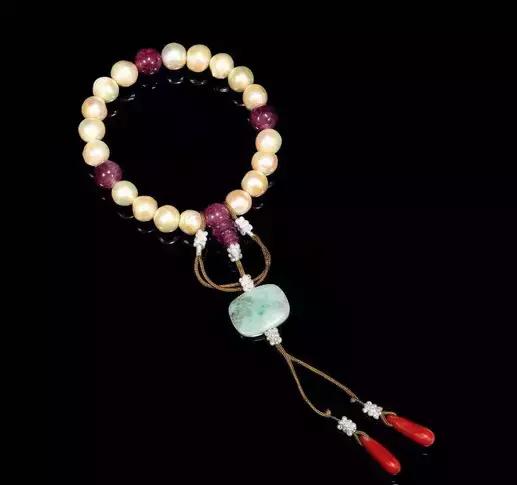 清朝最美手串图片 (清朝王族的奢侈手串真心美到极致)