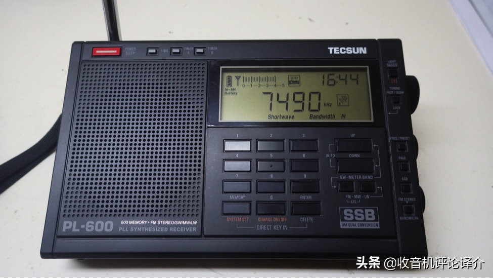 德生pl600收音机为什么听不到短波,一根单独天线