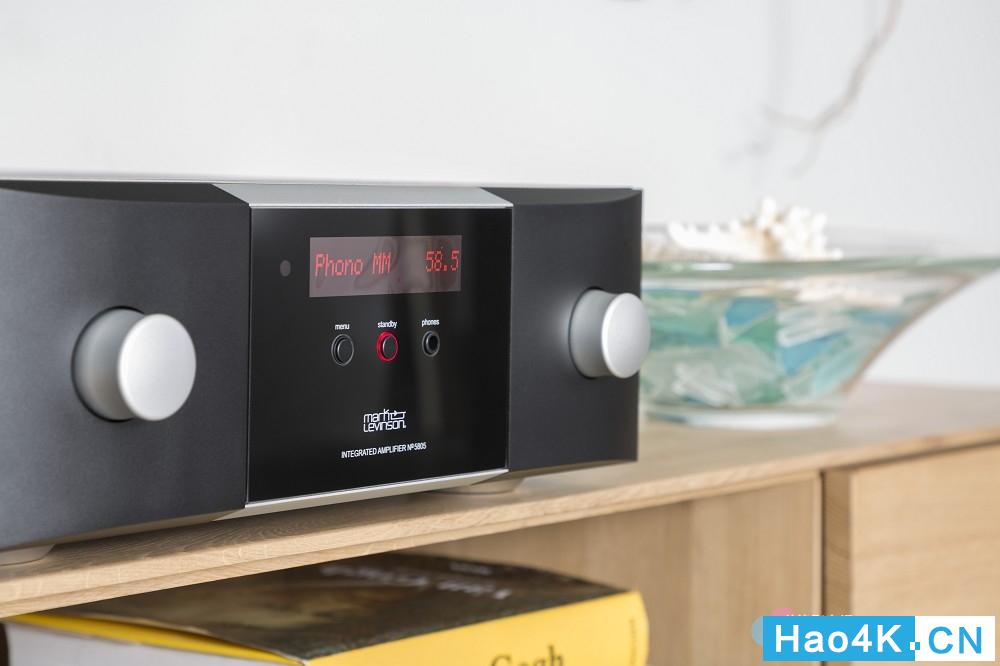 MarkLevinsonNo.5805：数位、类比讯源兼容的高性能综合扩大机