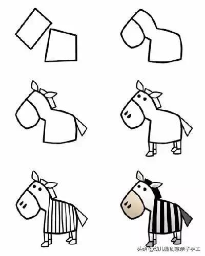 100种昆虫简笔画画法,各种昆虫的画法简笔画图片