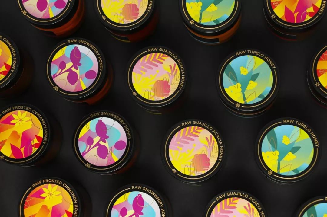 这些蜜蜂品牌及包装设计也太有样了
