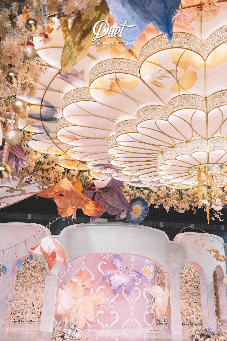 梦幻花园婚礼,温暖浪漫的婚礼