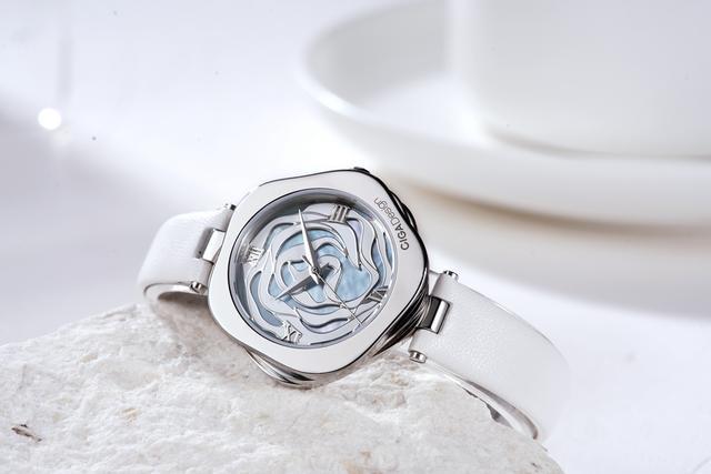 玺佳丹麦玫瑰机械表评测,七夕收到爱的礼物