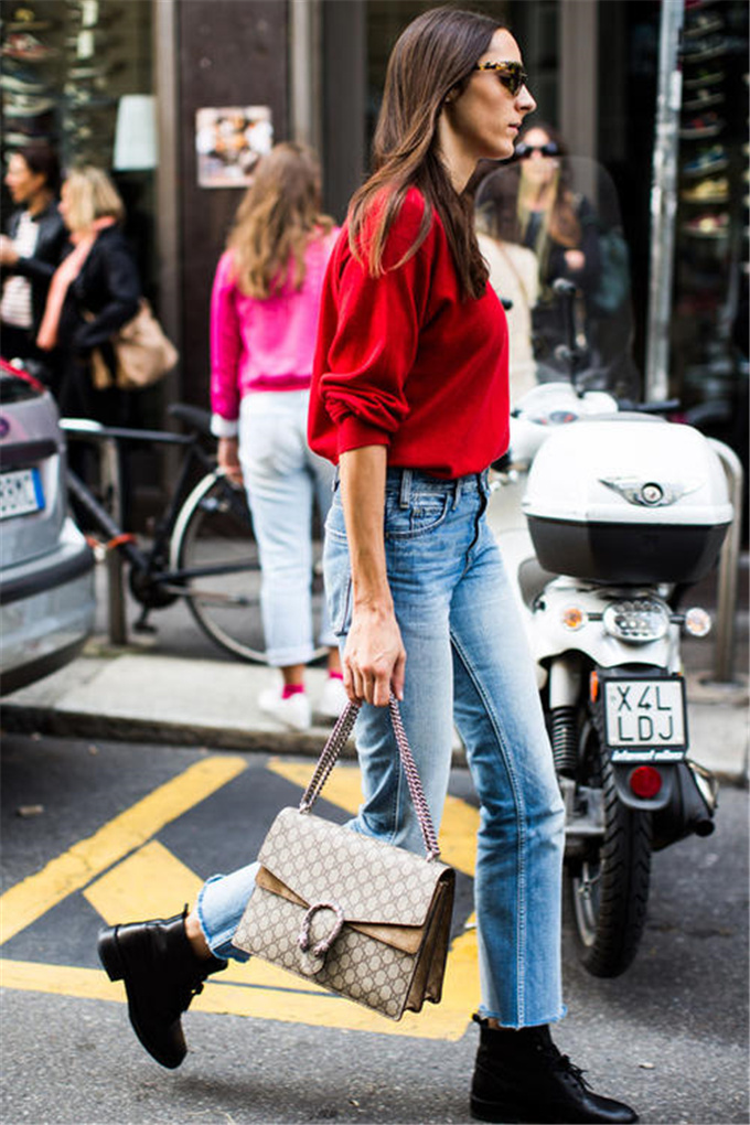 牛仔裤怎么穿搭好看又显瘦,牛仔裤怎么穿比较好看