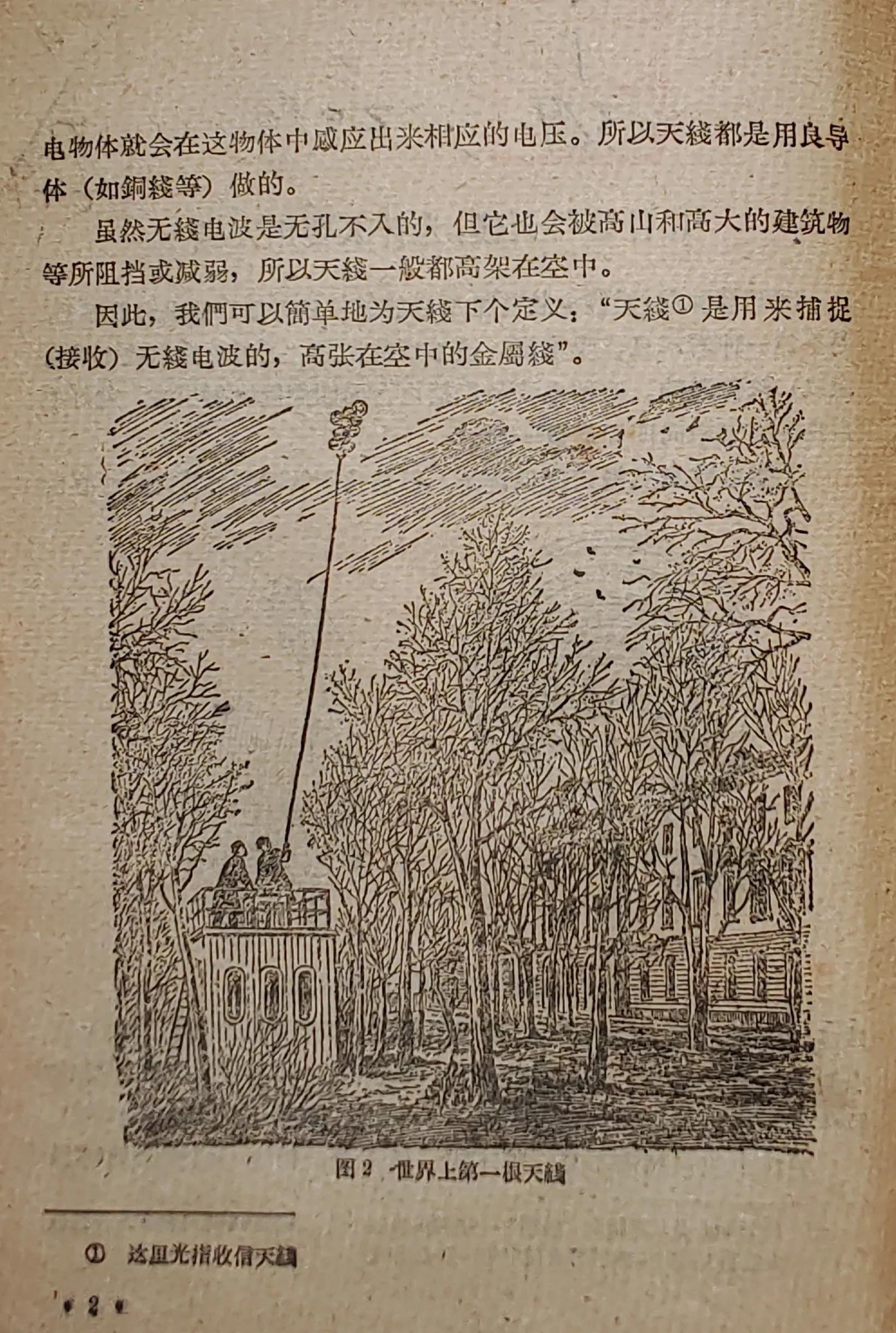 老收音机天线制作,50年代收音机线路图