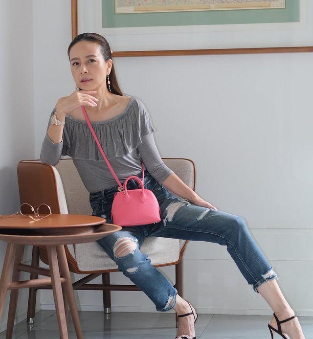 泰国名媛伍伦盼年轻时,泰国富婆伍伦身高体重