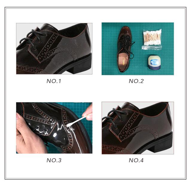 还觉得漆皮鞋难打理？两招轻松解决