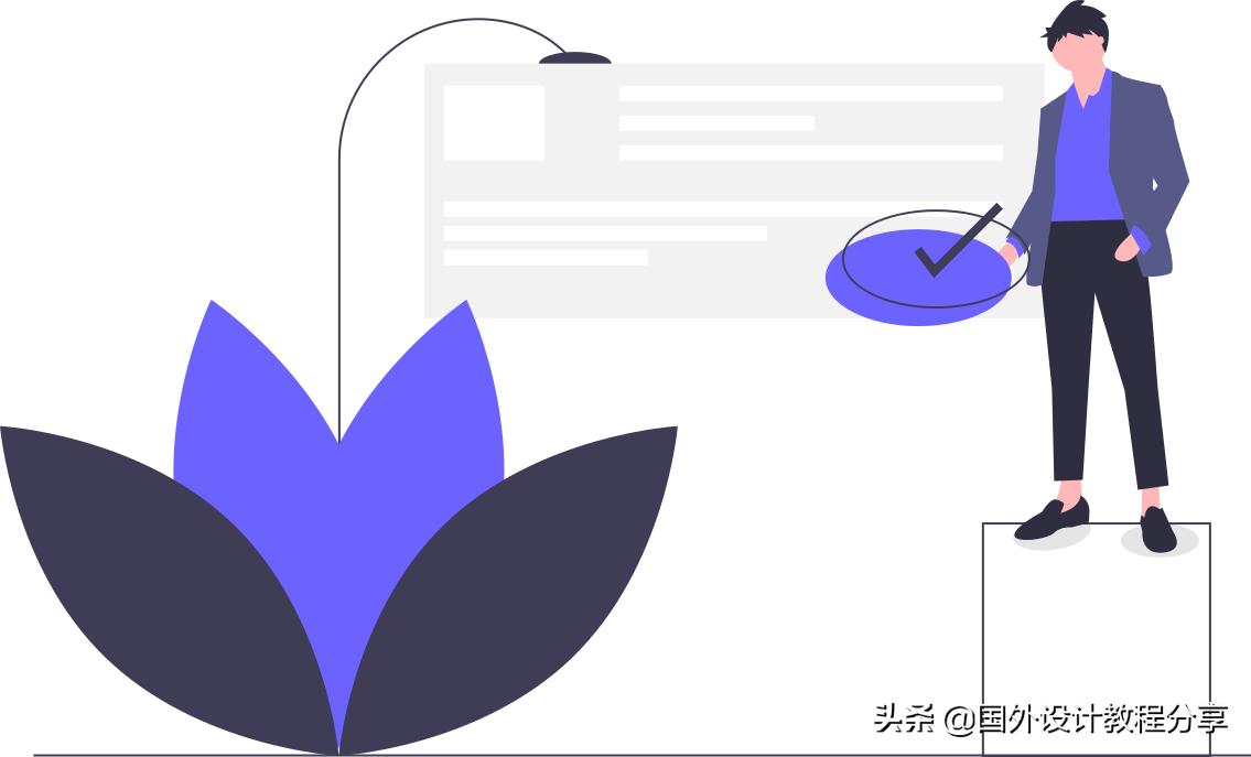 扁平矢量插画教程,矢量扁平插画怎么画